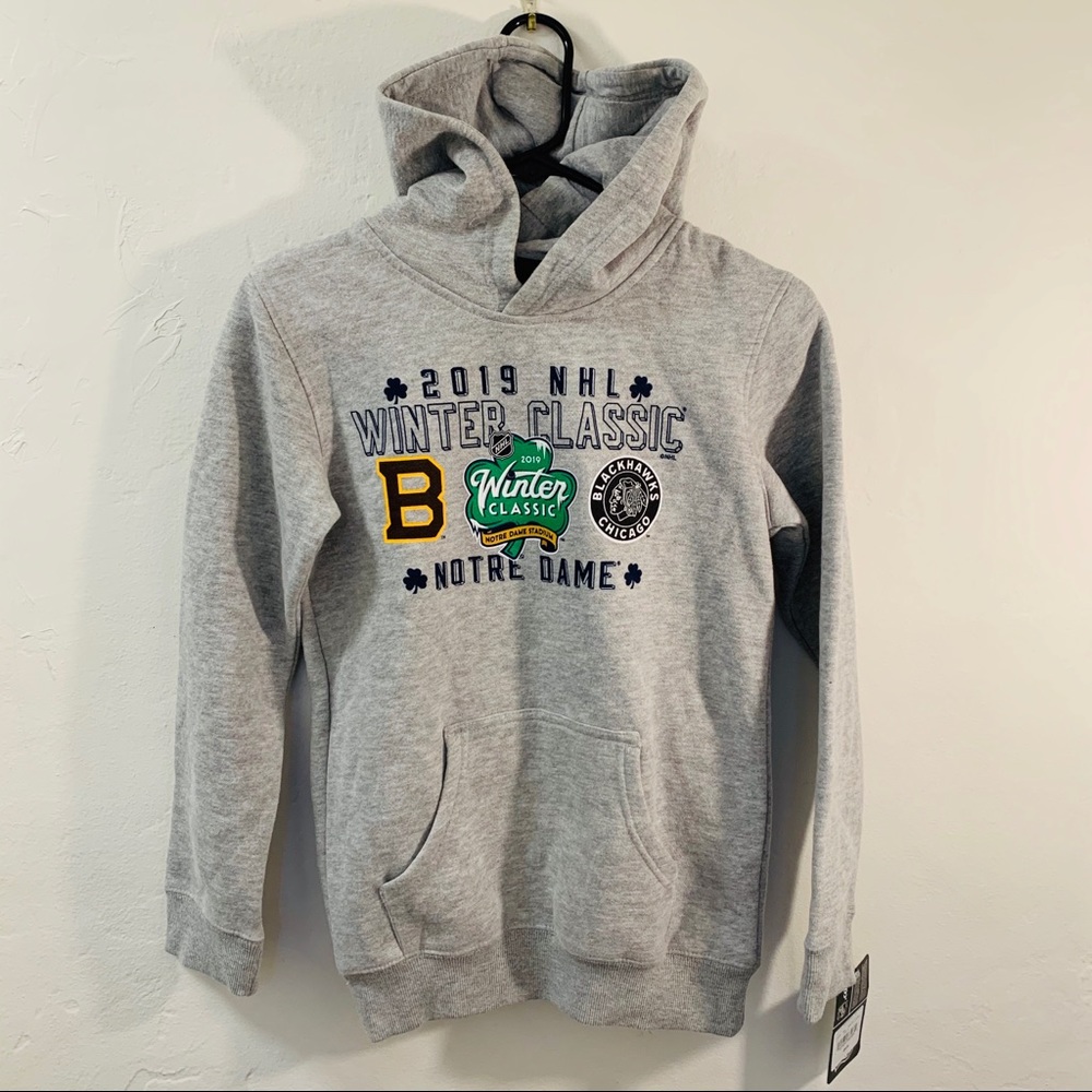 Norte Dame girls hoodie winter classics